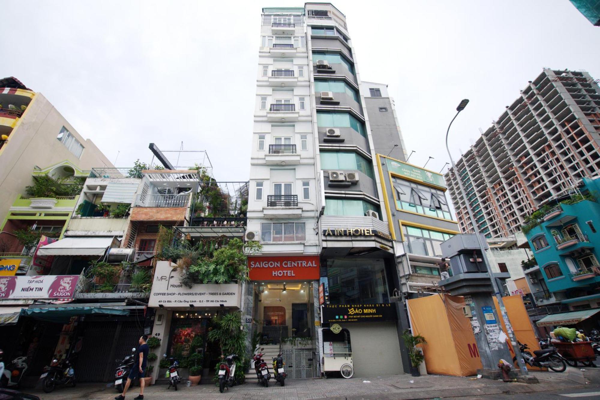 Saigon Central Hotel Ho-Chi-Minh-Stadt Exterior foto